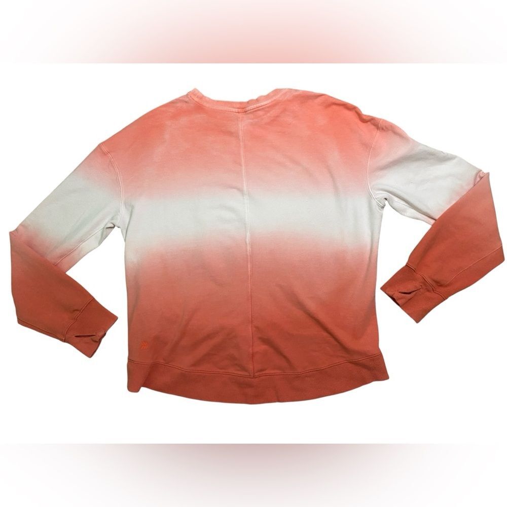 All In Motion Pink and White Ombre Crewneck Sweatshirt - Picture 6 of 7